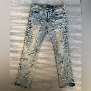 AMIRI Men's Straight Jeans - Light Blue